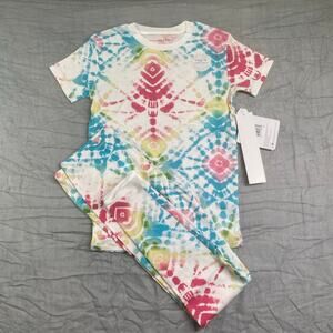 Burts Bees Girls Pajama Set Size 10 NWT